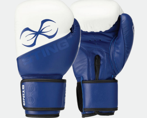 Boxing gloves cover photo collage