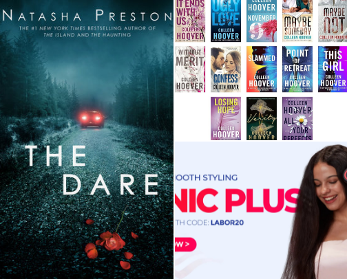 My favorite thriller/mystery books cover photo collage