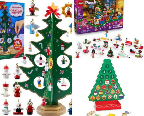 Advent Calendars for everyone on your list cover photo collage