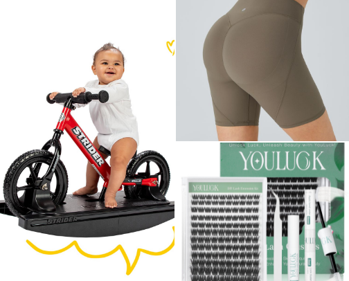 Tiktok shop samples I love!!! cover photo collage