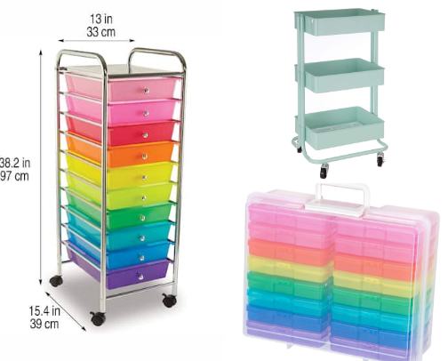 Keeping my hoarding organized 📥🗄📌 cover photo collage