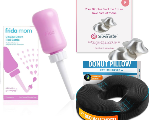 Postpartum Mom Recovery Kit cover photo collage