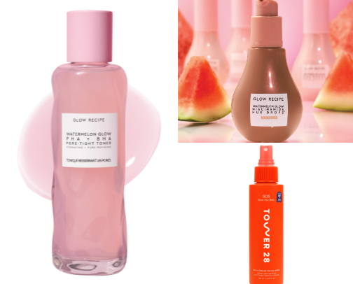 The best skincare products!! cover photo collage
