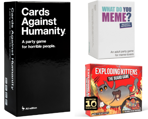 Party Card & Board Games for Adults 🎉 cover photo collage