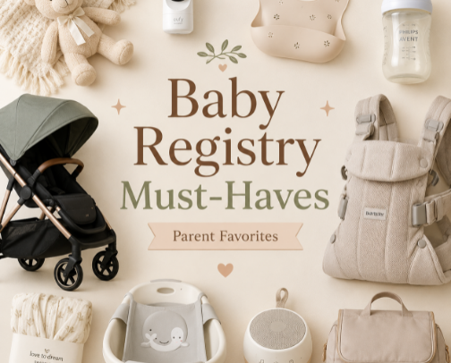 👶 Baby Registry Must-Haves for New Parents cover photo collage