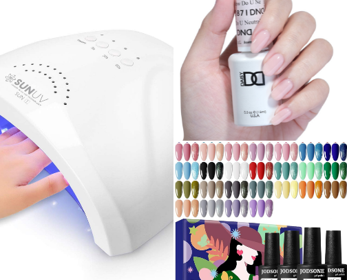 Nail necessities! cover photo collage