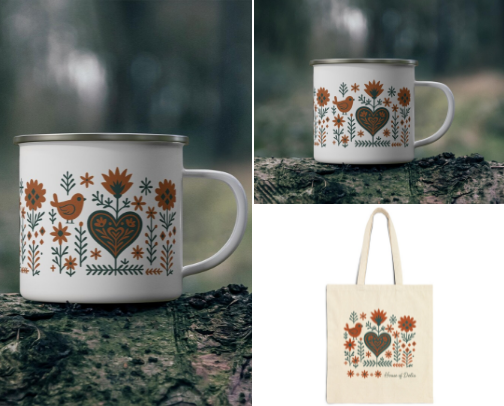 House of Delia Creations cover photo collage