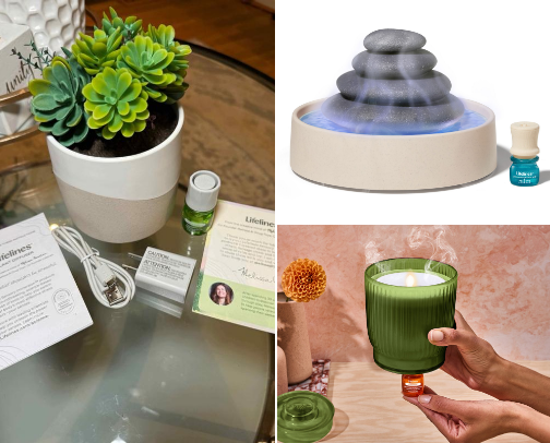 The cutest and most clever diffusers! cover photo collage