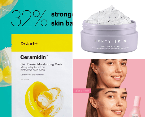 SKINCARE cover photo collage