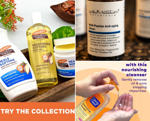 Simply skintastic glow fabulous 💅🏾💁🏽‍♀️💄 cover photo collage