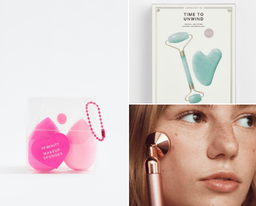 MAKEUP AND SKIN CARE ACCESSORIES cover photo collage