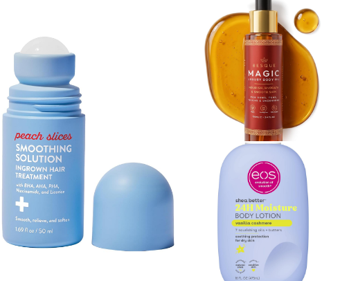 Glow From Neck to Toe: Best Body Care for Smooth, Bright & Flawless Skin cover photo collage
