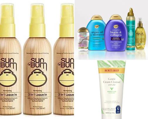 Non-toxic, cruelty-free skincare and haircare🌺☀️ cover photo collage