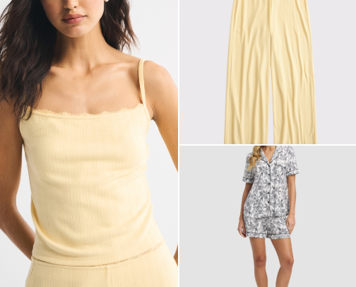 Comfy cozy pj sets! cover photo collage