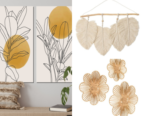 Boho Home Finds cover photo collage