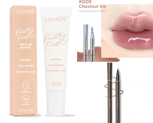 Makeup go to's cover photo collage