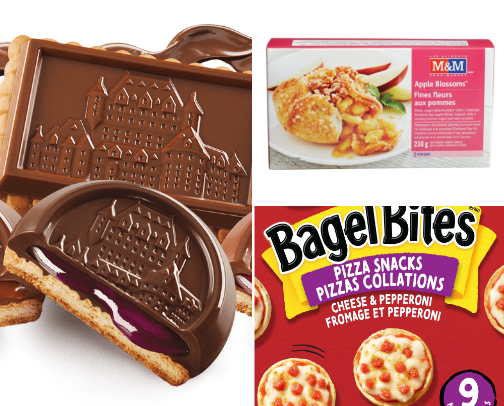 Great snacks cover photo collage