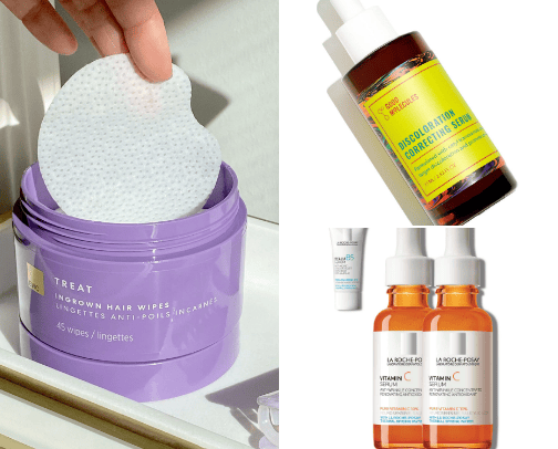 Skincare cover photo collage