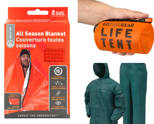 Emergency Blankets I Pack on Every Hike Since Getting Caught in a Storm cover photo collage