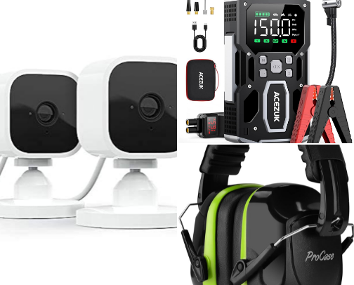 Electronics cover photo collage