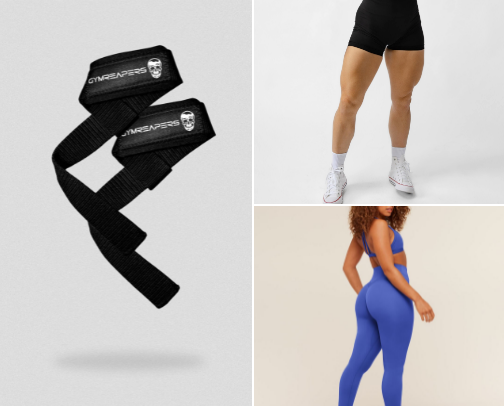 Gym must haves cover photo collage