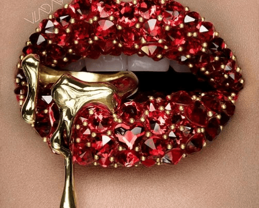 Lips💄 cover photo collage