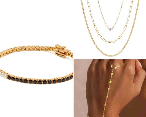 Jewelry that looks good and doesn't tarnish! cover photo collage