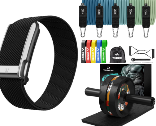 🏋🏻‍♀️Top 10 Global Fitness Essentials 2025 – Must-Have Gear & Wearables cover photo collage
