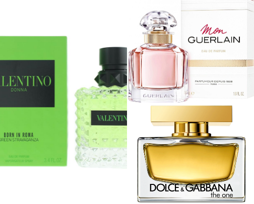 My favourite perfume collection cover photo collage