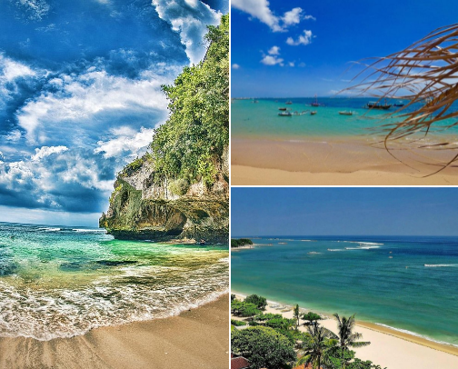 Beaches In Indonesia cover photo collage