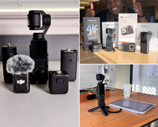If you want to start creating content here’s a list of my favorite starter gadgets! cover photo collage