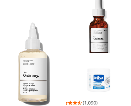 Skincare that actually works cover photo collage