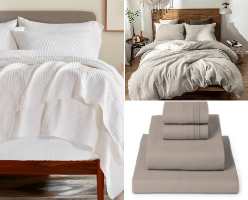 Comfy Bed Items cover photo collage