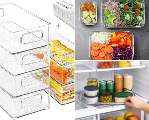 20 Easy Ways to Organize Your Refrigerator cover photo collage