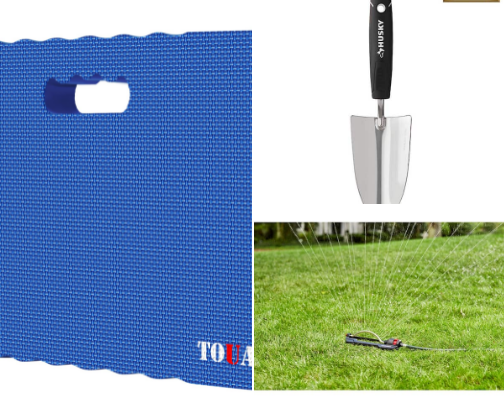 My favorite garden supplies cover photo collage