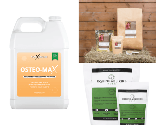 Horse Feed/ Supplements cover photo collage