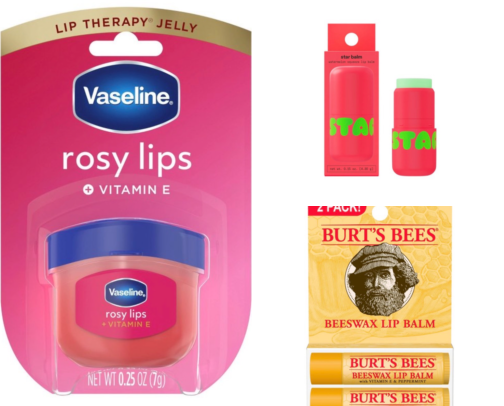 Chapstick I recommend/actually use cover photo collage