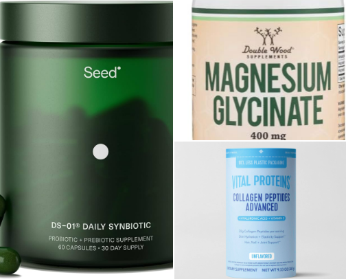 My Daily Wellness Routine Products cover photo collage