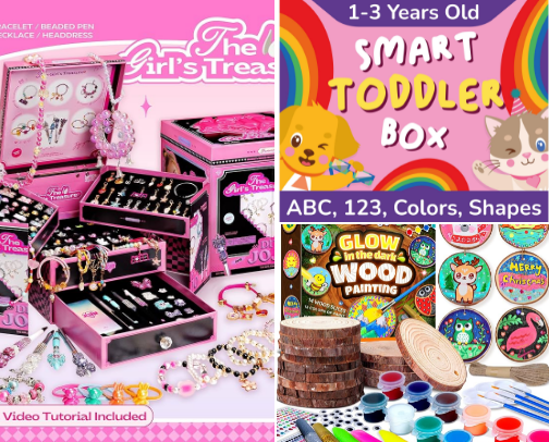 Christmas gifts for Kids 1-6 + cover photo collage