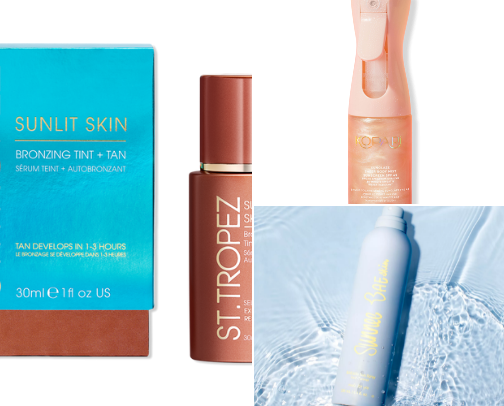 The best products for a sunless glow🤩🔥 cover photo collage