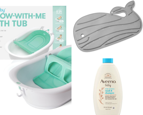 Bath Time Favorites cover photo collage