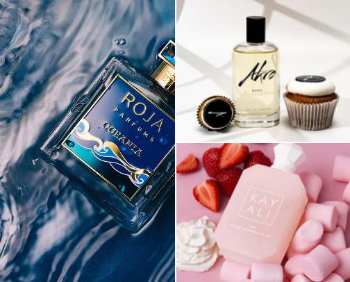 My favourite boogie perfumes over £100 cover photo collage