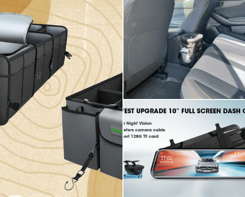 Car Accessories cover photo collage