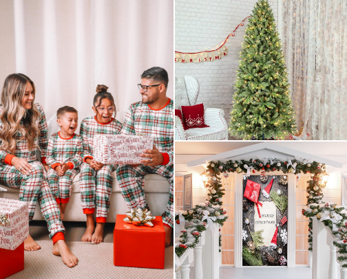 All Things Christmas: Decoration And Clothing For The Xmas Season cover photo collage