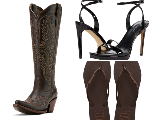 footwear cover photo collage