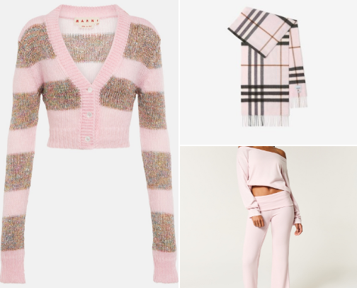 Pink + Brown + Navy Blue Ootd cover photo collage