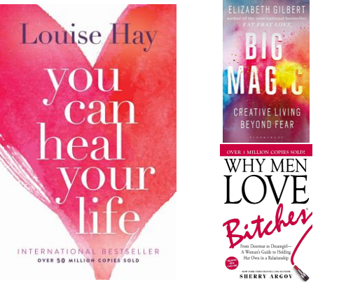 Feminine + self improvement book recommendations ! 🤩📚 cover photo collage