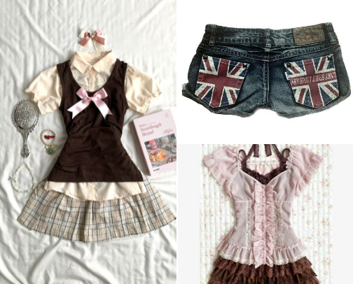 Gyaru/harajuki/morikei fashion! cover photo collage