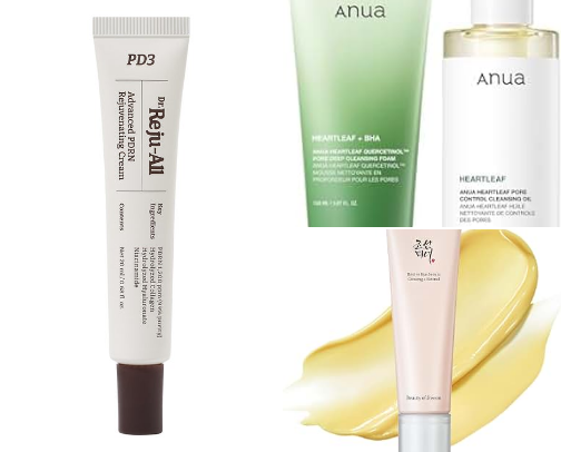 8 Step Glass Skin Routine (PM) cover photo collage