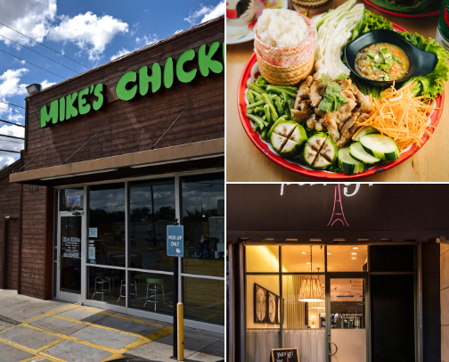 T H E Dallas Food Spots: Right Answers Only cover photo collage